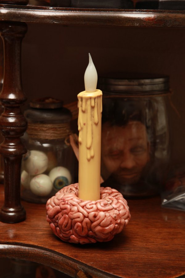 Brain Candle Holder