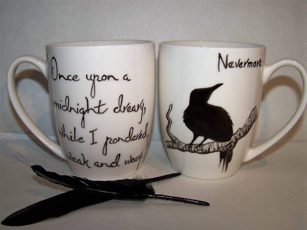 Edgar Allan Poe Raven Mug