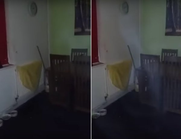 Woman Records Orbs And A Ghost In Kitchen