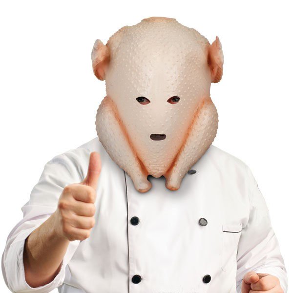 Clumsy Cook Turkey Mask