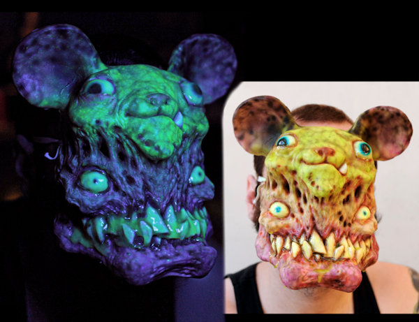 Monster UV reactive mask