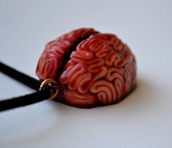 Realistic Brain Necklace