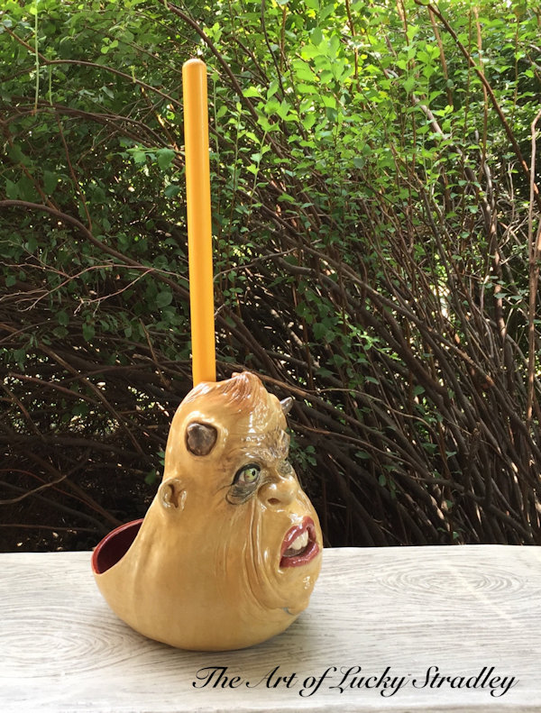 Ugly Face Toilet Plunger Cover