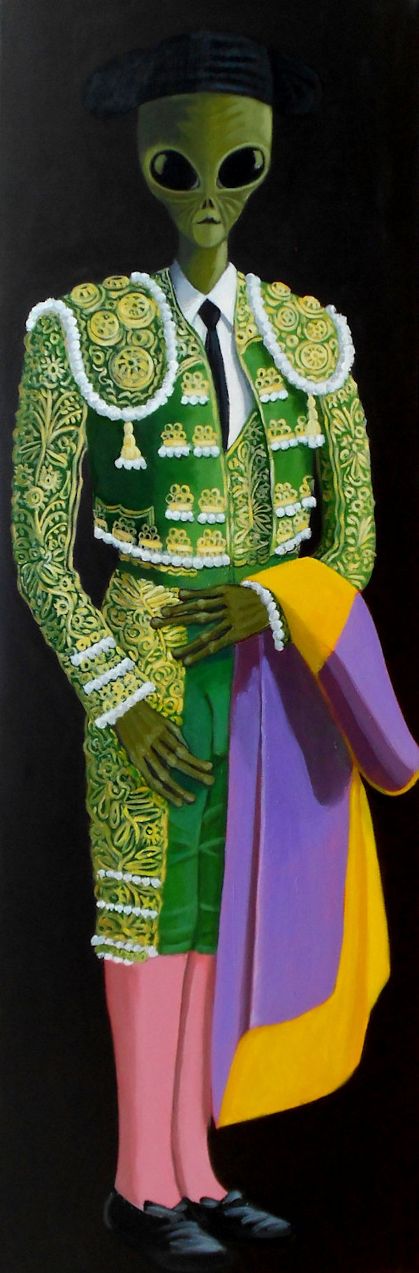Alien Matador Art - U.F. Ole!