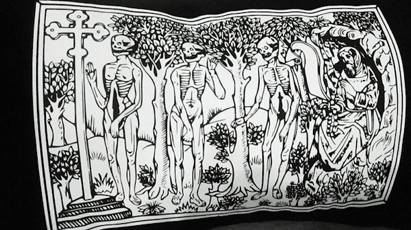 Danse Macabre Pillow Set