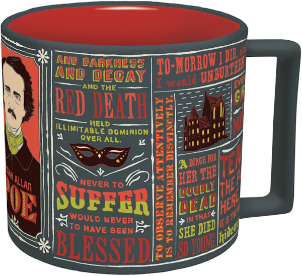 Edgar Allan Poe Famous Quotes Mug