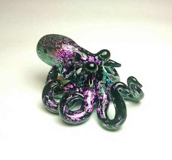 Glass Octopus Pendants