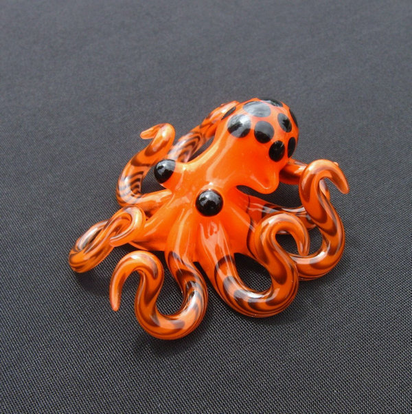 Glass Octopus Pendants