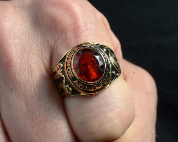 Zombie Combat Academy Graduation Rings