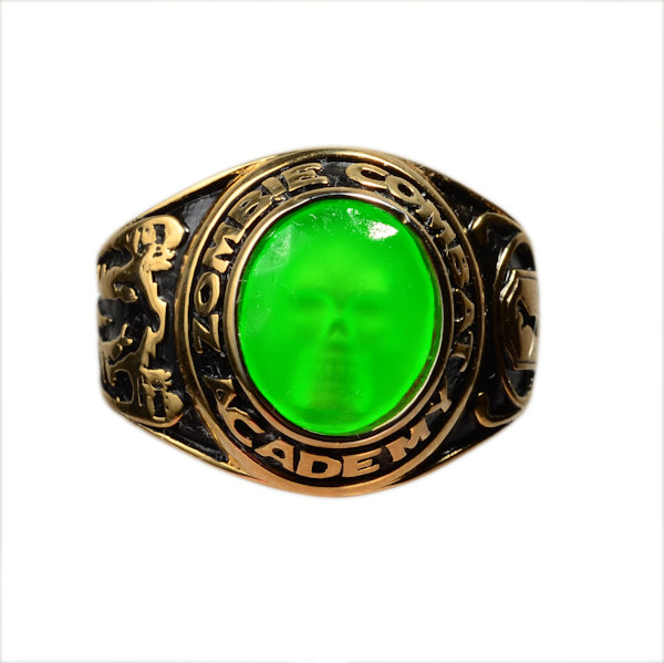 Zombie Combat Academy Graduation Rings