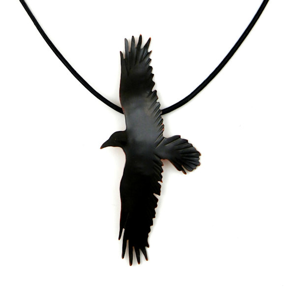 Gothic Raven Necklace