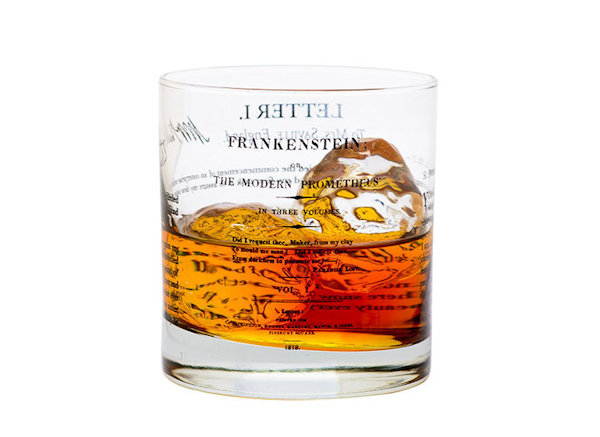 Horror Novel Whiskey Glasses