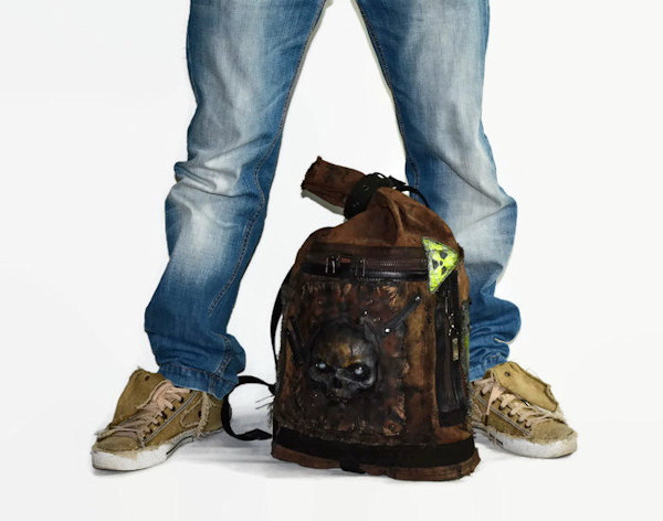 Leather Zombie Backpack