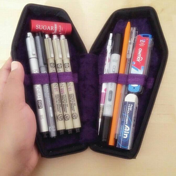 Coffin Case For Sunglasses, Eyeglasses, or Pens