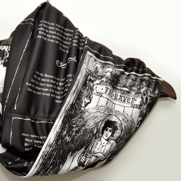 Edgar Allan Poe The Raven Infinity Scarf