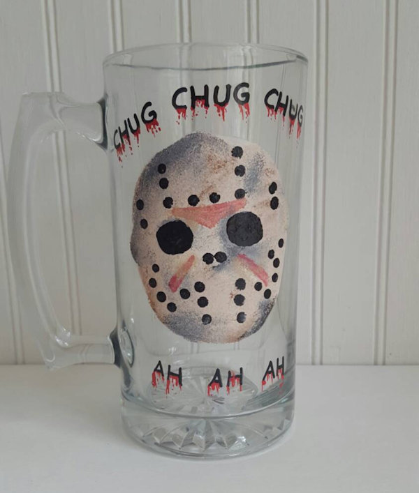 Friday The 13th Beer Glass