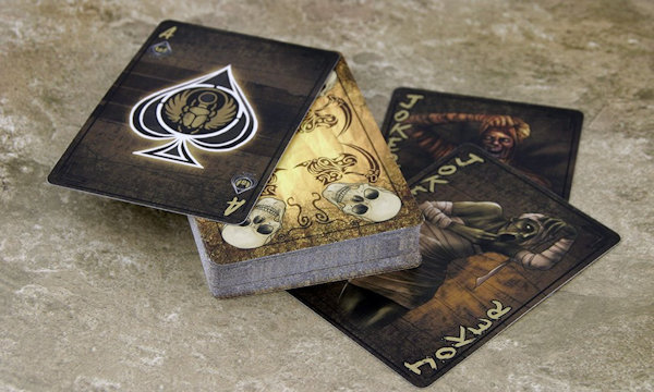 Mummies Playing Cards