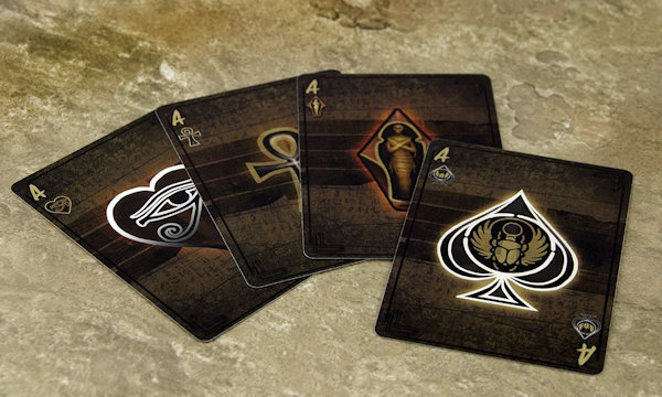 Mummies Playing Cards