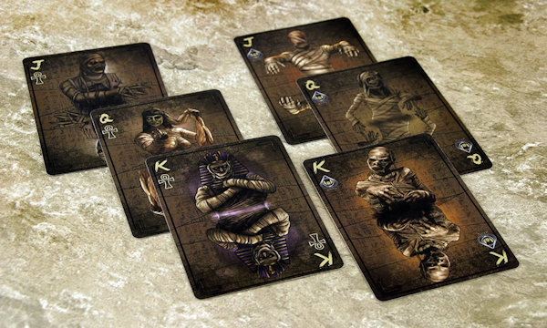 Mummies Playing Cards