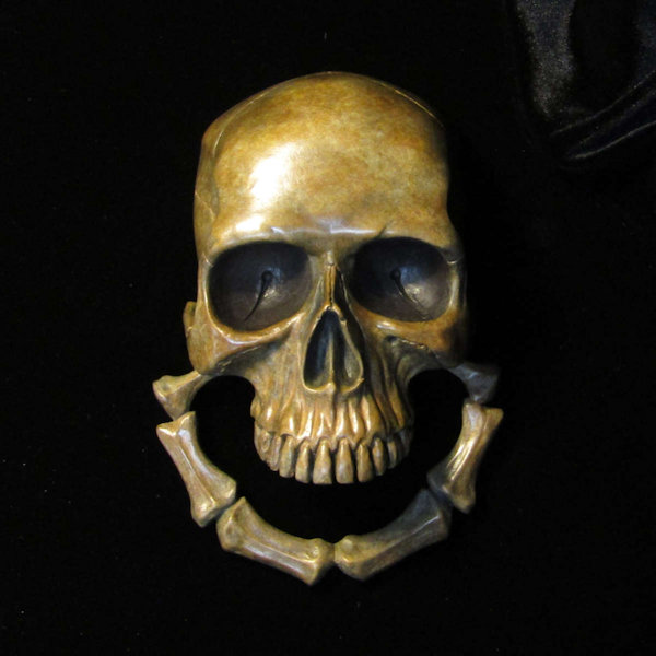 Skull and Bones Door Knocker