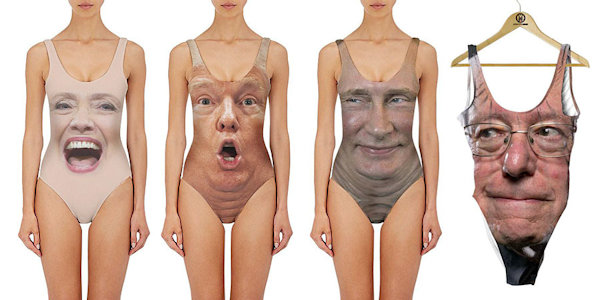 Creepy Political Swimsuits
