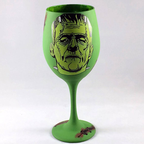Horror Movie Wine Glasses