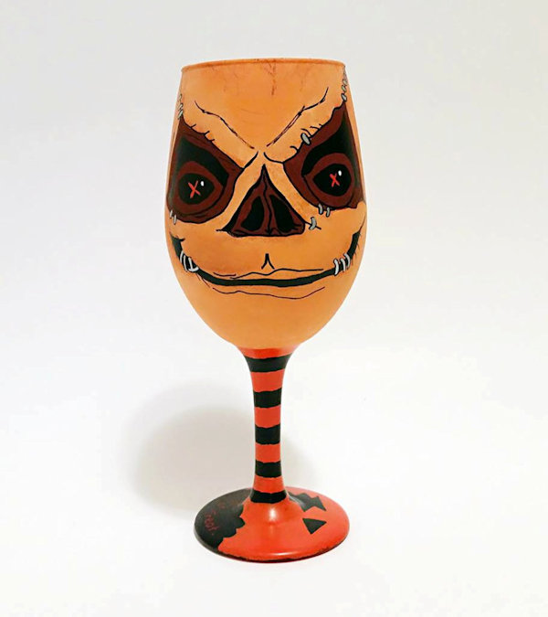 Horror Movie Wine Glasses