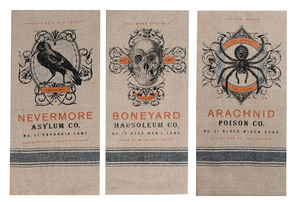 Kay Dee Designs Creepy Tea Towel Set