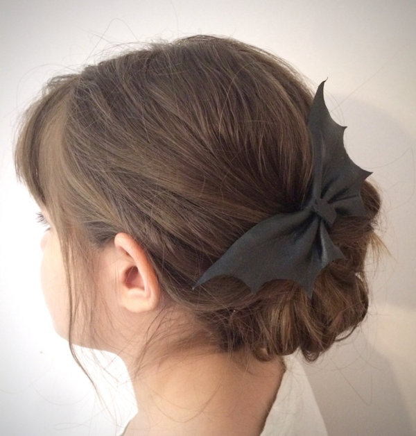 Scary Sexy Bat Hair Bow Clip