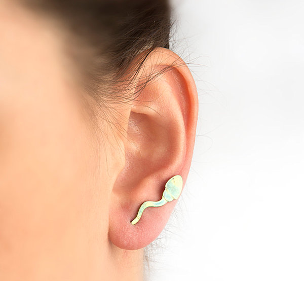 Sperm Earring Is A thing That Exists