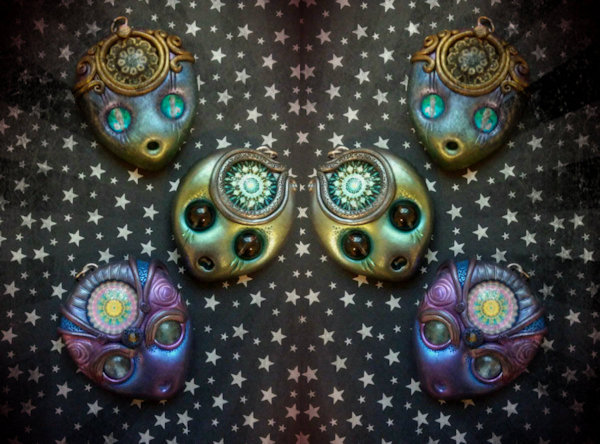 Mesmerizing Alien Pendants