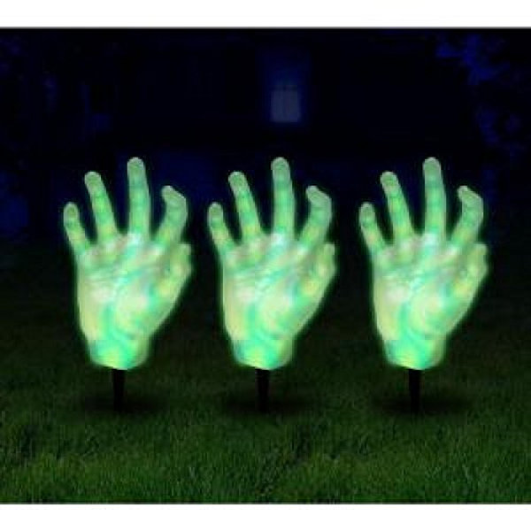 Zombie Hands Pathway Markers