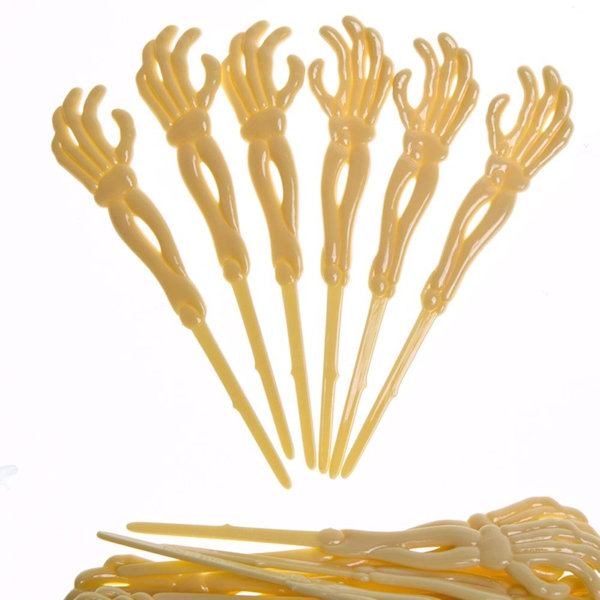 Skeleton Hand Food Picks