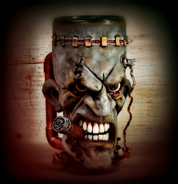 This Frankenstein Mug Has One Ugly Mug