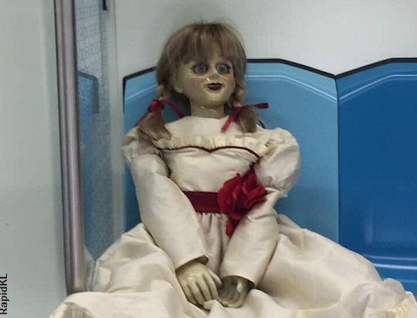 Train Company Uses Creepy Doll To Make Passengers Behave