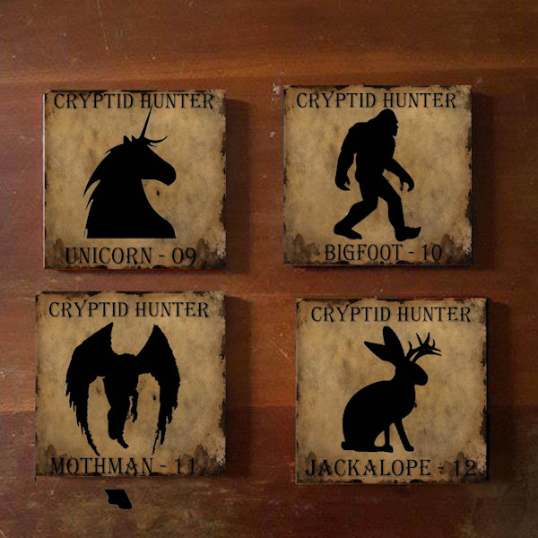 Cryptid Hunter Coasters