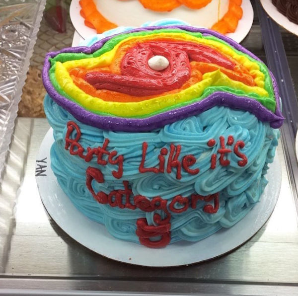 Hurricane Irma Cakes Hit Florida Grocery Stores