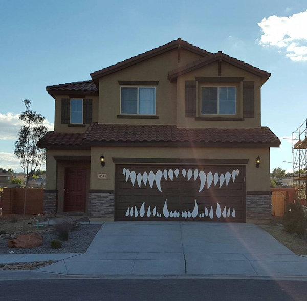Garage Teeth Kit For Your House Of Horrors