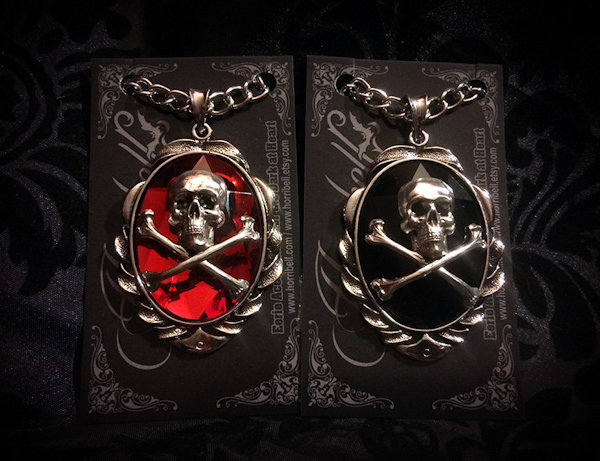 Skull and Crossbones Necklace