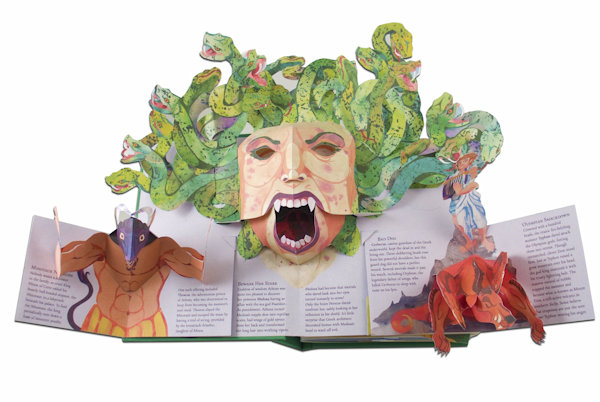 Encyclopedia Mythologica Dragons and Monsters Pop-Up Book