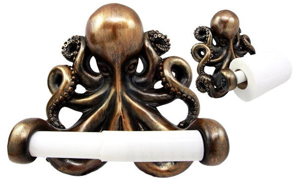 Kraken Toilet Paper Holder
