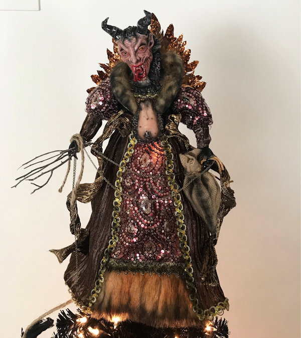 Krampus Angel Tree Toppers