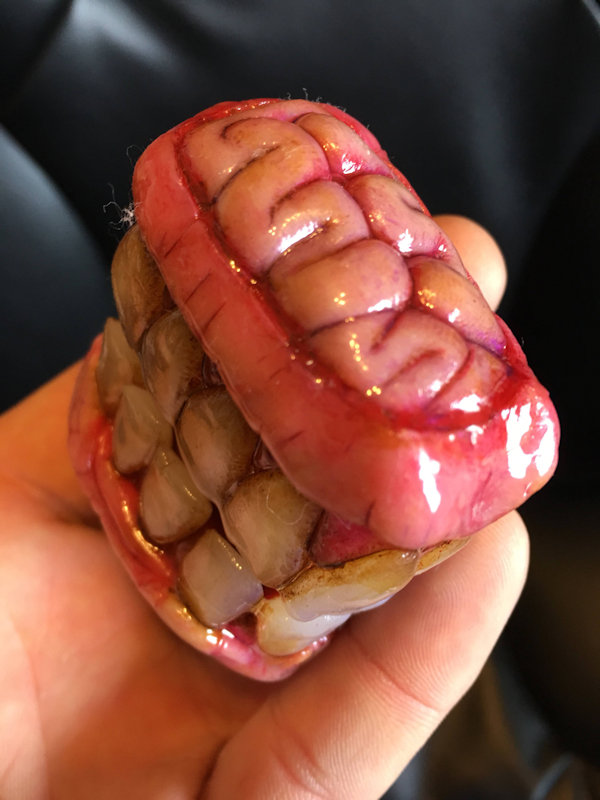 Brains and Teeth Flip Lighters