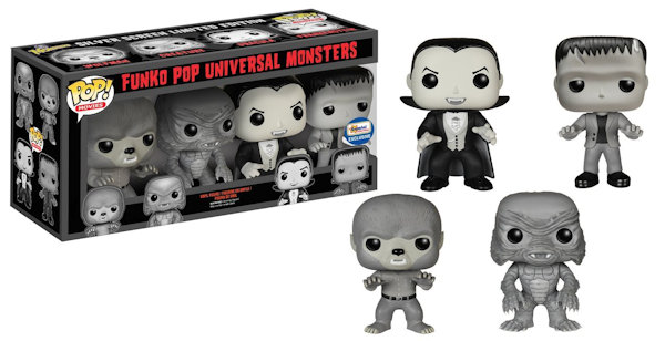 Funko Pop Universal Monsters Black and White Box Set