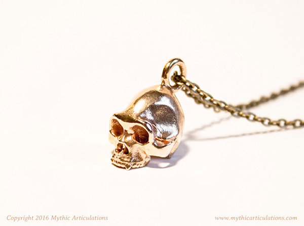 3D Printed Cryptid Skull Pendants