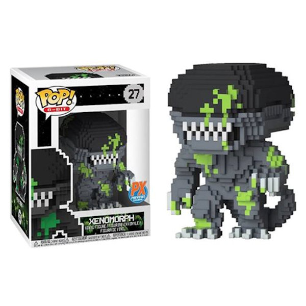Alien Xenomorph Blood Splattered 8-Bit Pop! Vinyl Figure