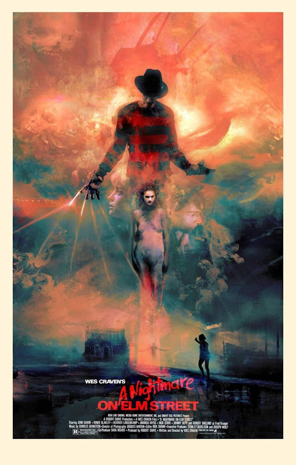 Beautiful Horror Film Watercolor Art Series By Christopher Shy