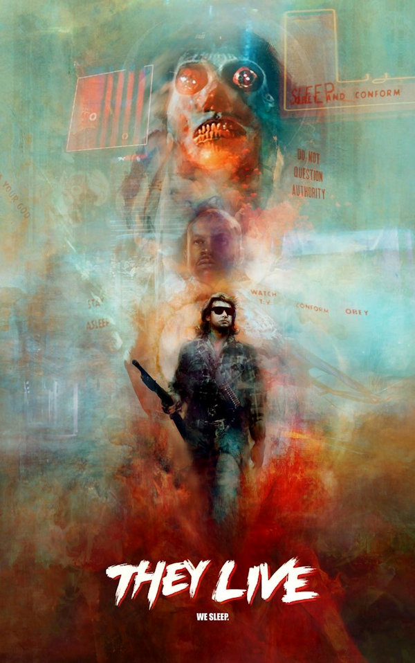Beautiful Horror Film Watercolor Art Series By Christopher Shy