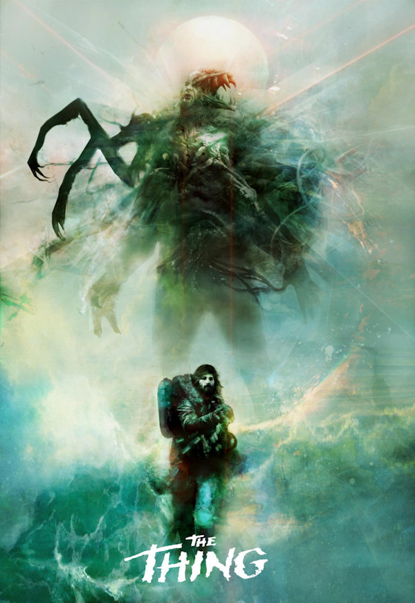 Beautiful Horror Film Watercolor Art Series By Christopher Shy
