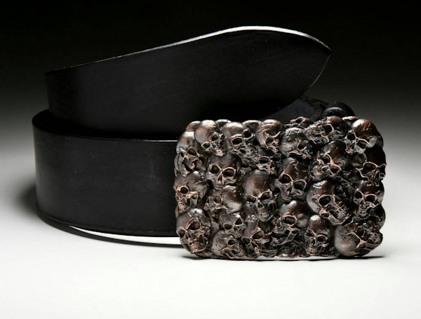 My God It's Full Of Skulls Belt Buckle